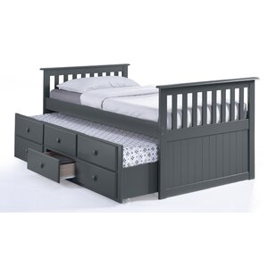 Marco Island Captain’s Bed with Trundle Bed and Drawers