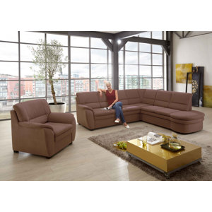 Ecksofa Ginger mit Bettfunktion von Cavadore