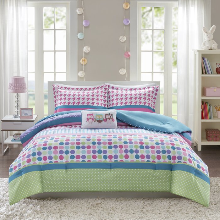 Viv + Rae Scarlett Reversible Comforter Set & Reviews | Wayfair