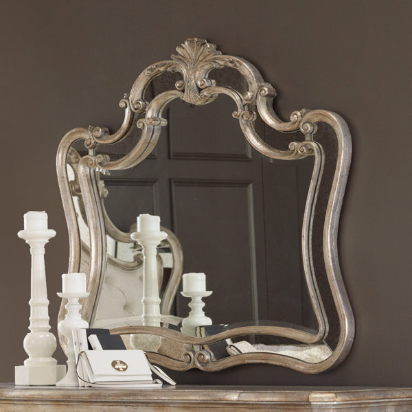 Sanctuary Arched Dresser Mirror by Hooker Furnitur