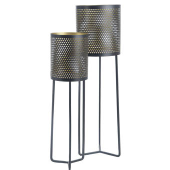 Ivy Bronx Chereen 2 Piece Pot Planter Set Wayfair