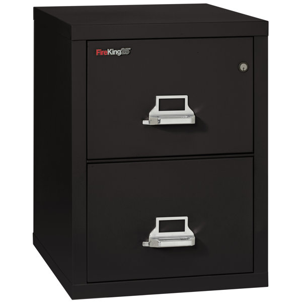 Fireproof 2-Drawer Vertical File Cabinet by FireKing