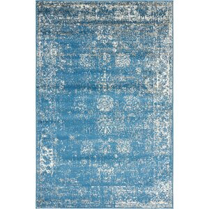 Brandt Oriental Blue Area Rug