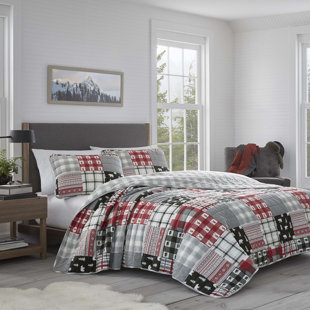 Ed Bauer Bed Skirt Wayfair Ed Bauer Mount Baker Quilt Set King