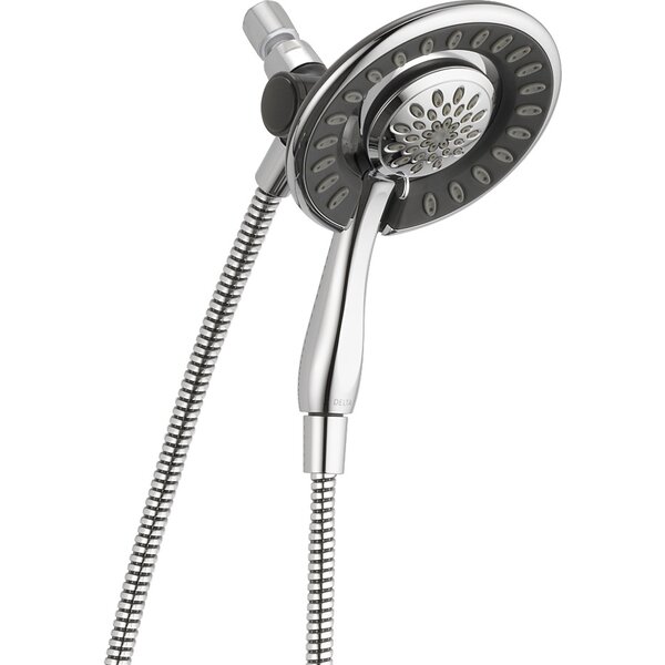 Universal Showering Components Multi Function Handheld Shower Head with In2ition Shower by Delta