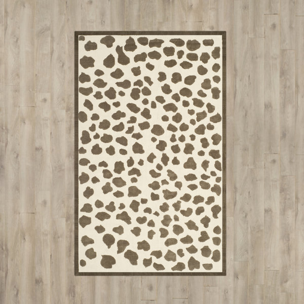 Soham Hand-Tufted Ivory / Grey Area Rug by House of Hampton