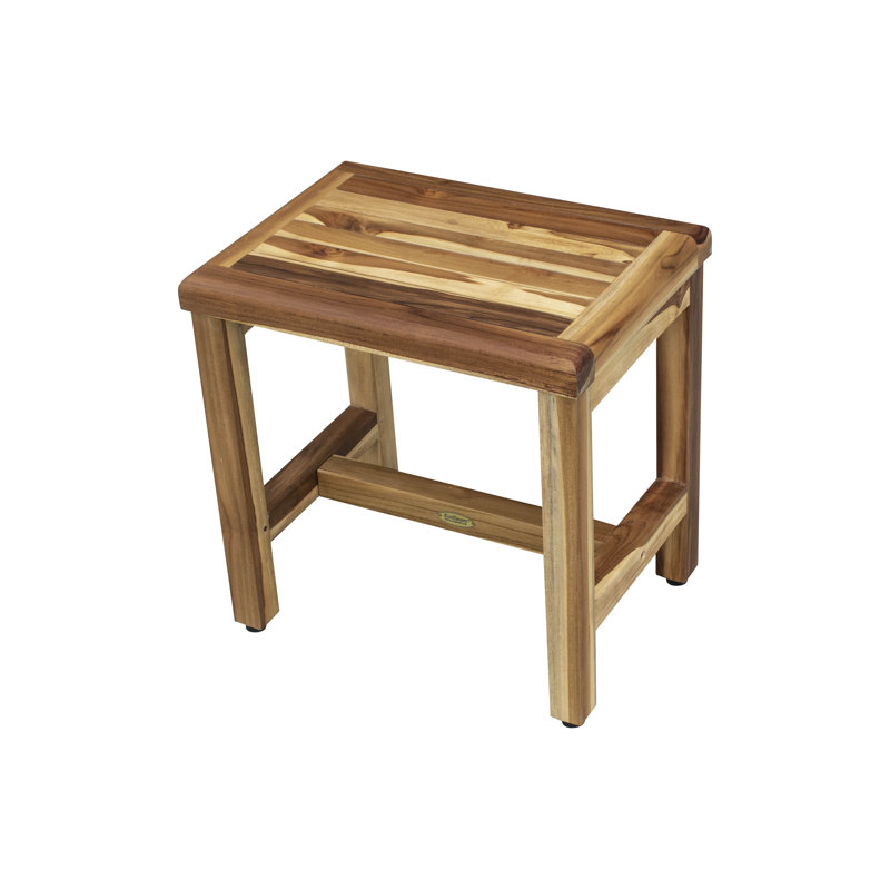 Ecodecors Earthy Teak Classic 18 W Teak Shower Bench Reviews