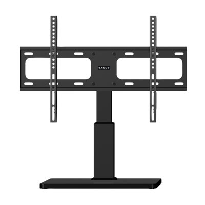 Black/Silver Swivel Desktop Mount Holds up to 60 lbs Sanus