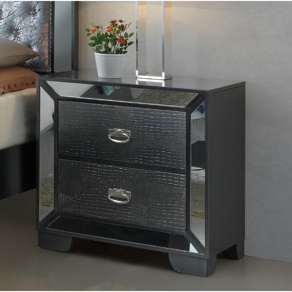 Jemma 2 Drawer Nightstand By Everly Quinn