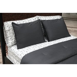 100% Sateen Cotton Reversible Comforter Set