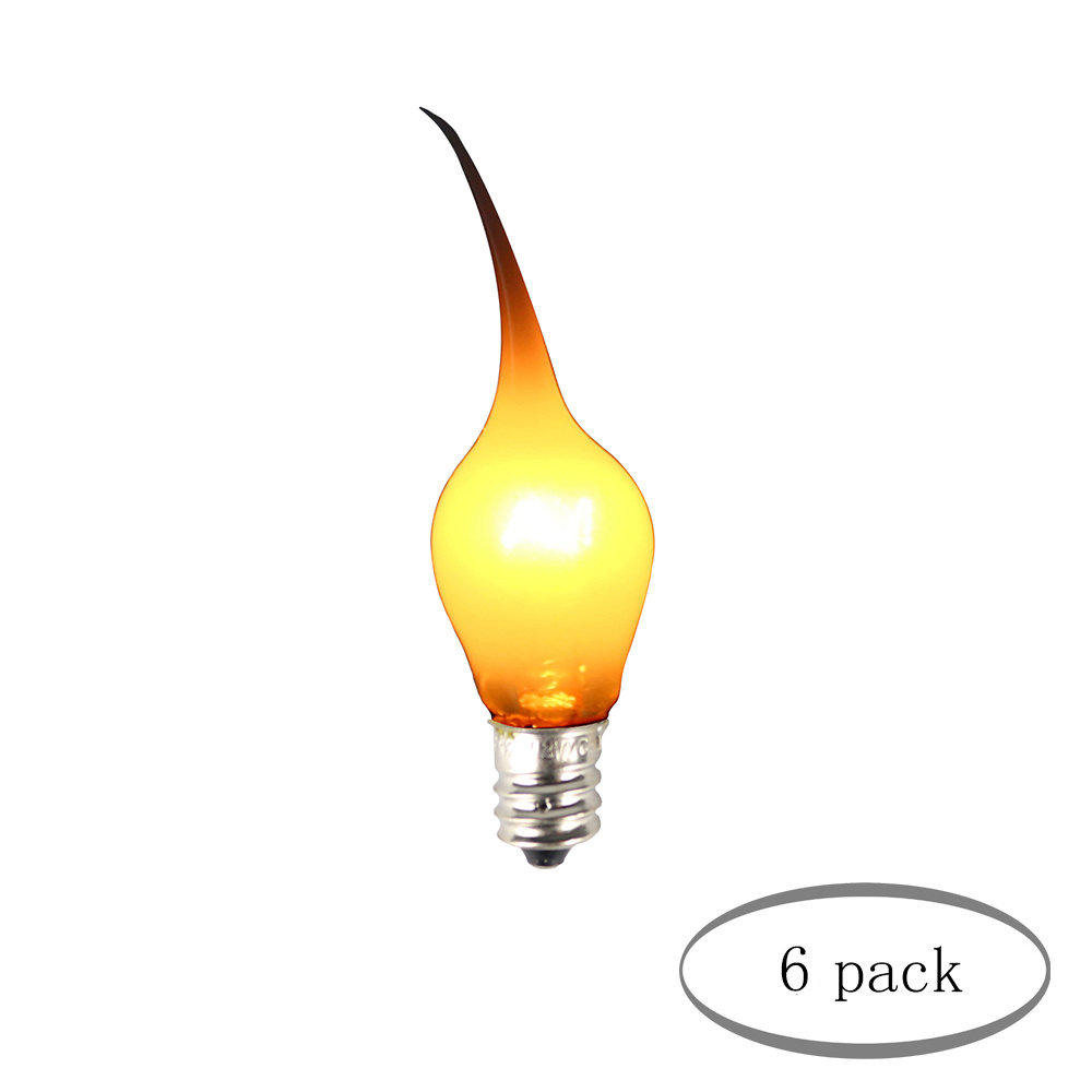 Golden Orange 6203-31 Darice 2 Piece Silicone Swirl Bulbs