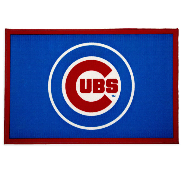MLB Chicago Cubs Blue/Red Area Rug by Delta Children