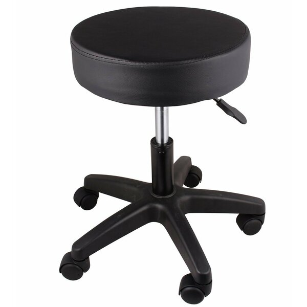 Hydraulic Rolling Height Adjustable Lab Stool by Calhome
