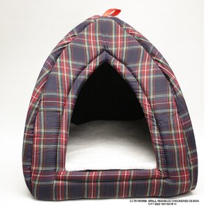 Checkered Cat Bed