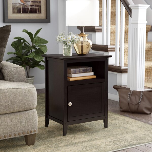 Creighton End Table With Storage By Beachcrest Home