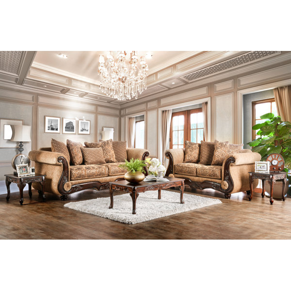 Destanee Configurable Living Room Set by World Men