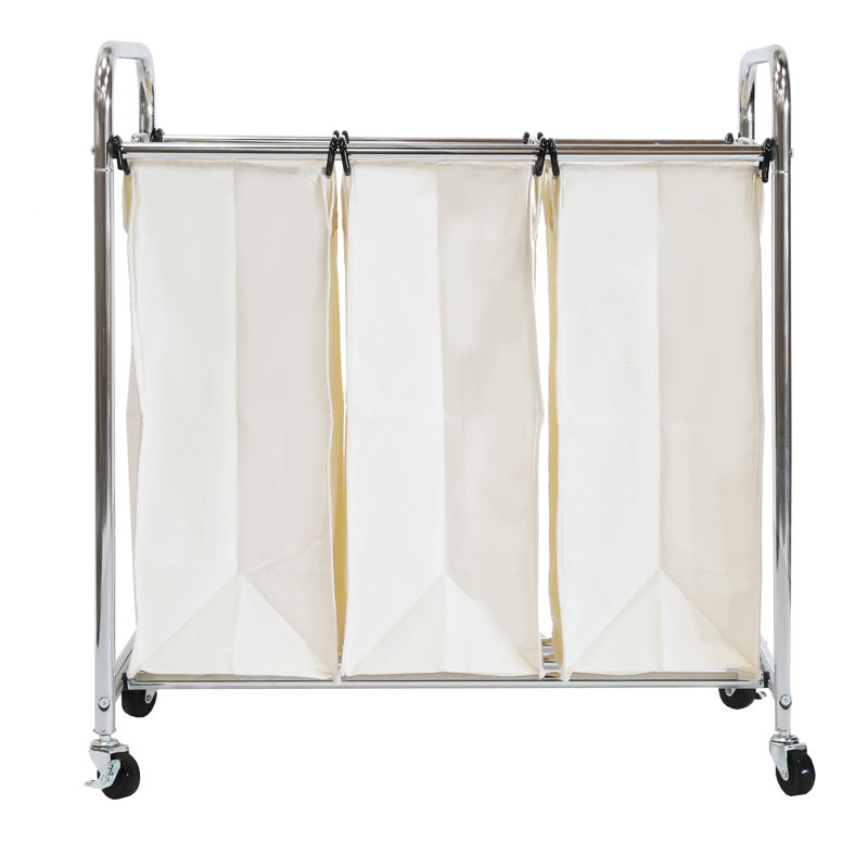 Wayfair Basics 3 Bag Laundry Sorter Reviews Wayfair Basics 3 Bag Laundry Sorter