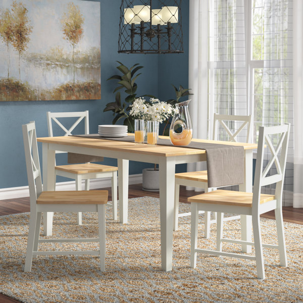 Livesay Crossback 5 Piece Dining Set By August Grove Wonderful