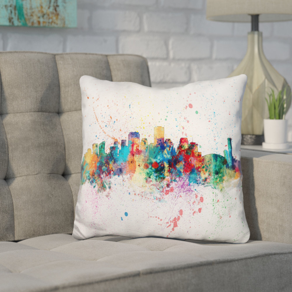 Wrought Studio Jankowski New Orleans Louisiana Throw Pillow Wayfair