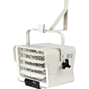 Electric Forced Air Heater Wall Insert with Remote Controlled Thermostat