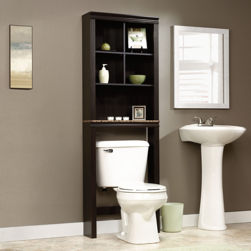 Over The Toilet Storage Cabinets Wayfair 23 25 X 68 63 Bathroom Shelf