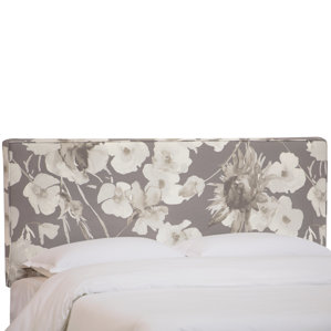 Zanuck Upholstered Panel Headboard by House of Hampton