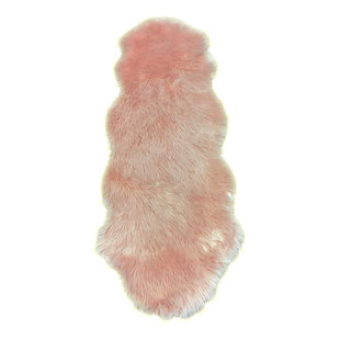 Hot Pink Faux Fur Rug Wayfair Merlo Novelty Faux Fur Pink Area Rug