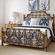 Twin Palms Panel Bed by Tommy Bahama Home