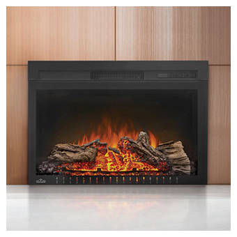 Z Line Designs Flat Log Electric Fireplace Insert Wayfair Ca