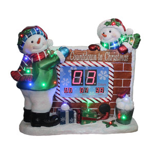 Christmas Countdown Sign Wayfair Christmas Countdown Clock