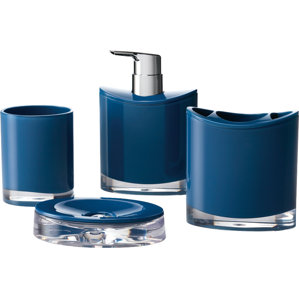 Navy Blue Bath Accessories | Wayfair Navy Blue Bath Accessories | Wayfair