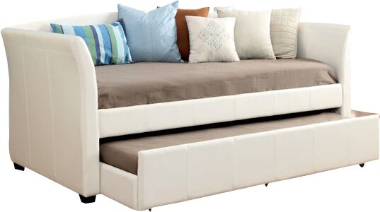 Hokku Designs Roma Daybed with Trundle & Reviews | Wayfair