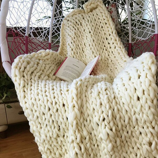 ugg harper chunky knit throw