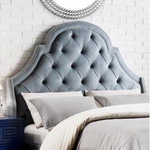 Napoleon Upholstered Wingback Headboard by Iconic Home