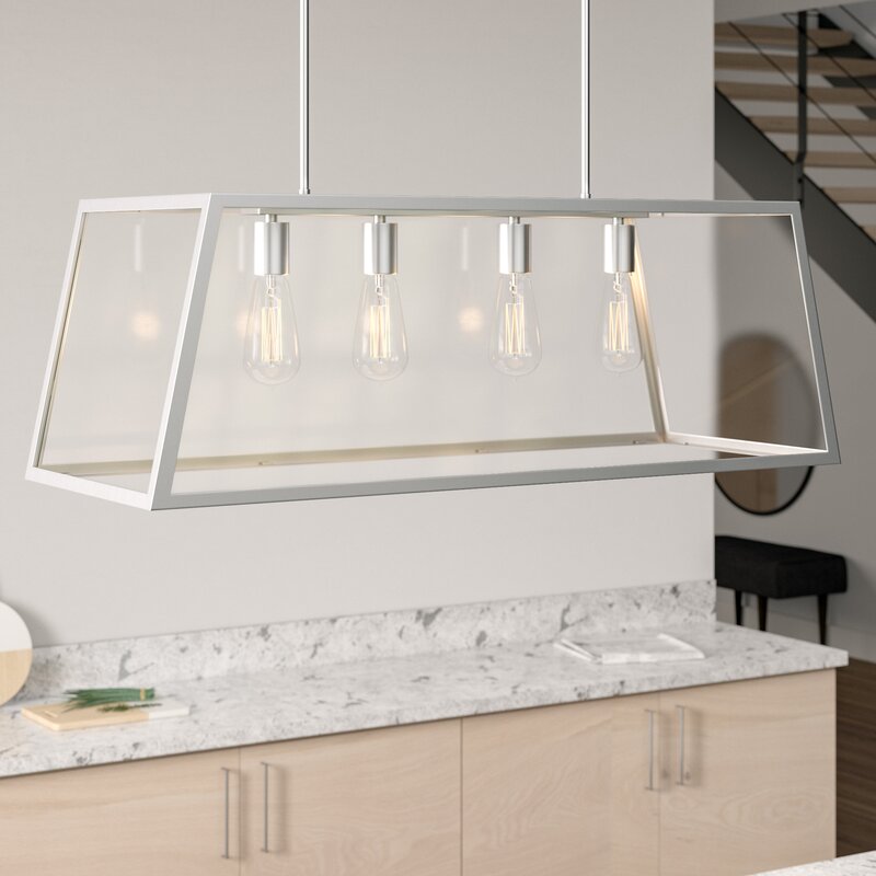 4 light kitchen island pendant