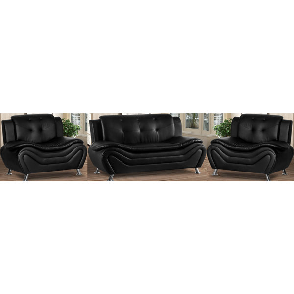 Gilliard 3 Piece Living Room Set By Orren Ellis Herry Up