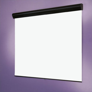 High Contrast Silhouette / Series M with AutoReturn Gray Manual Projection Screen