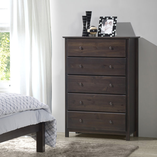 Great price Shaker 5 Dresser Chest By Grain Wood Furniture 2019 Coupon