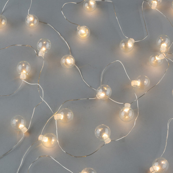 Globe LED 30 Light Fairy String Lighting by The Holiday Aisle