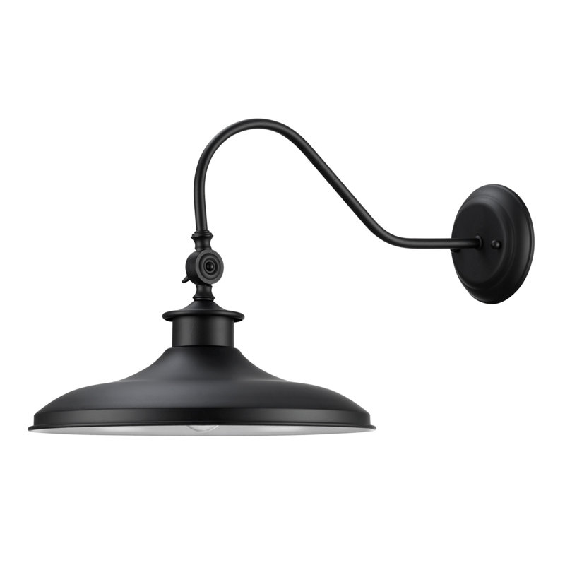 Black Barn Style Modern Farmhouse Light #blacklight #farmhouselight #barnlight