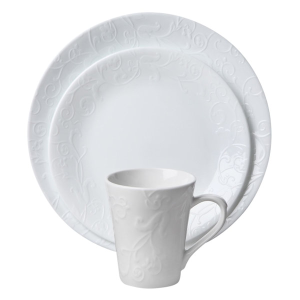 Corelle Embossed Bella Faenza 16-pc Dinnerware Set by Corelle