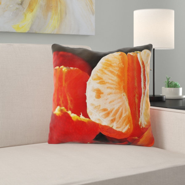 Tangerine Pillow Wayfair