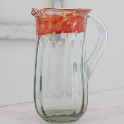 Dinius Glass 67 oz Pitcher Winston Porter