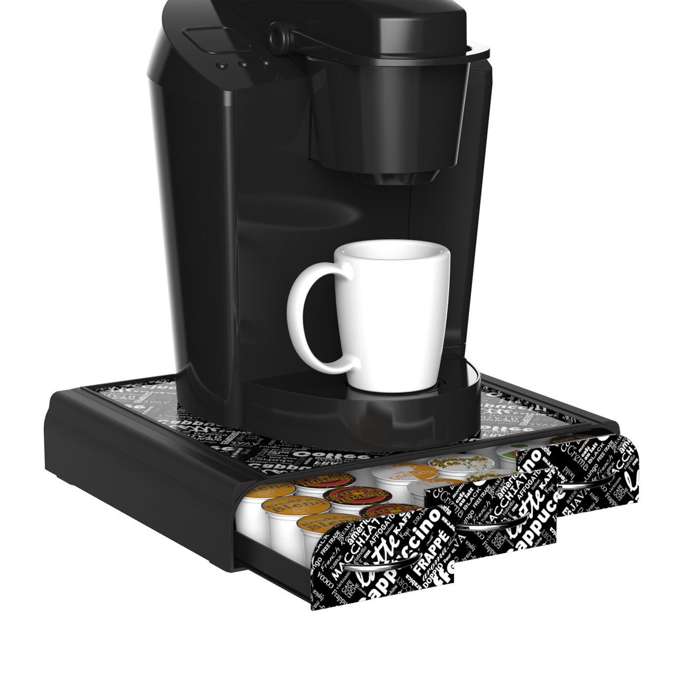Mind Reader Anchor Coffee Pod Triple Drawer Reviews Wayfair