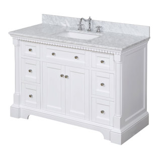 48 Inch Bathroom Vanities You Ll Love Wayfair Save Kitchen Bath Collection Sydney 48 Single Bathroom Vanity Set