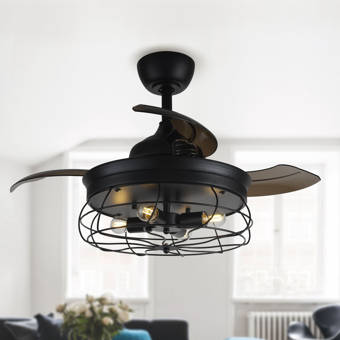 17 Stories 31 Mccreary 3 Blade Chandelier Ceiling Fan With