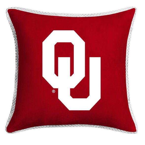 NCAA Sidelines Throw Pillow by Sports Coverage Inc.
