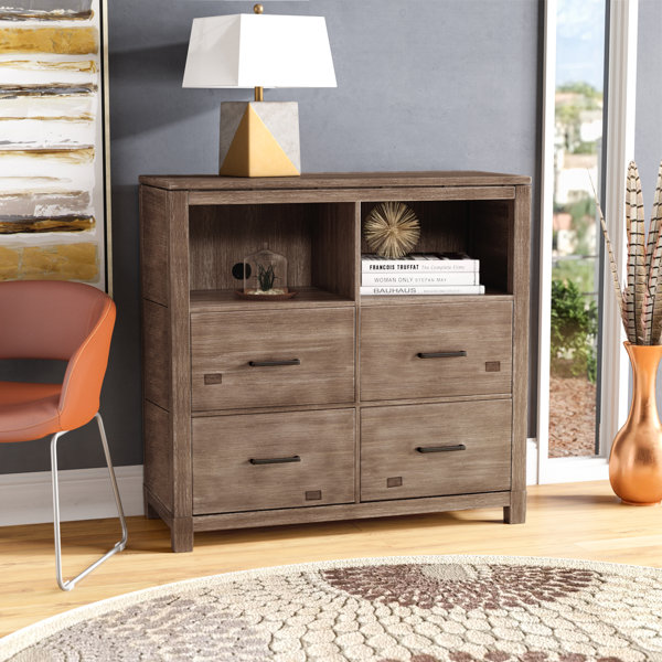 Find Seleukos 4 Drawer Media Chest By Mercury Row Great Reviews