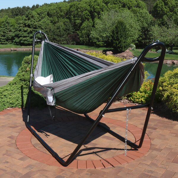 Teresa Camping Hammock with Stand by Freeport Park