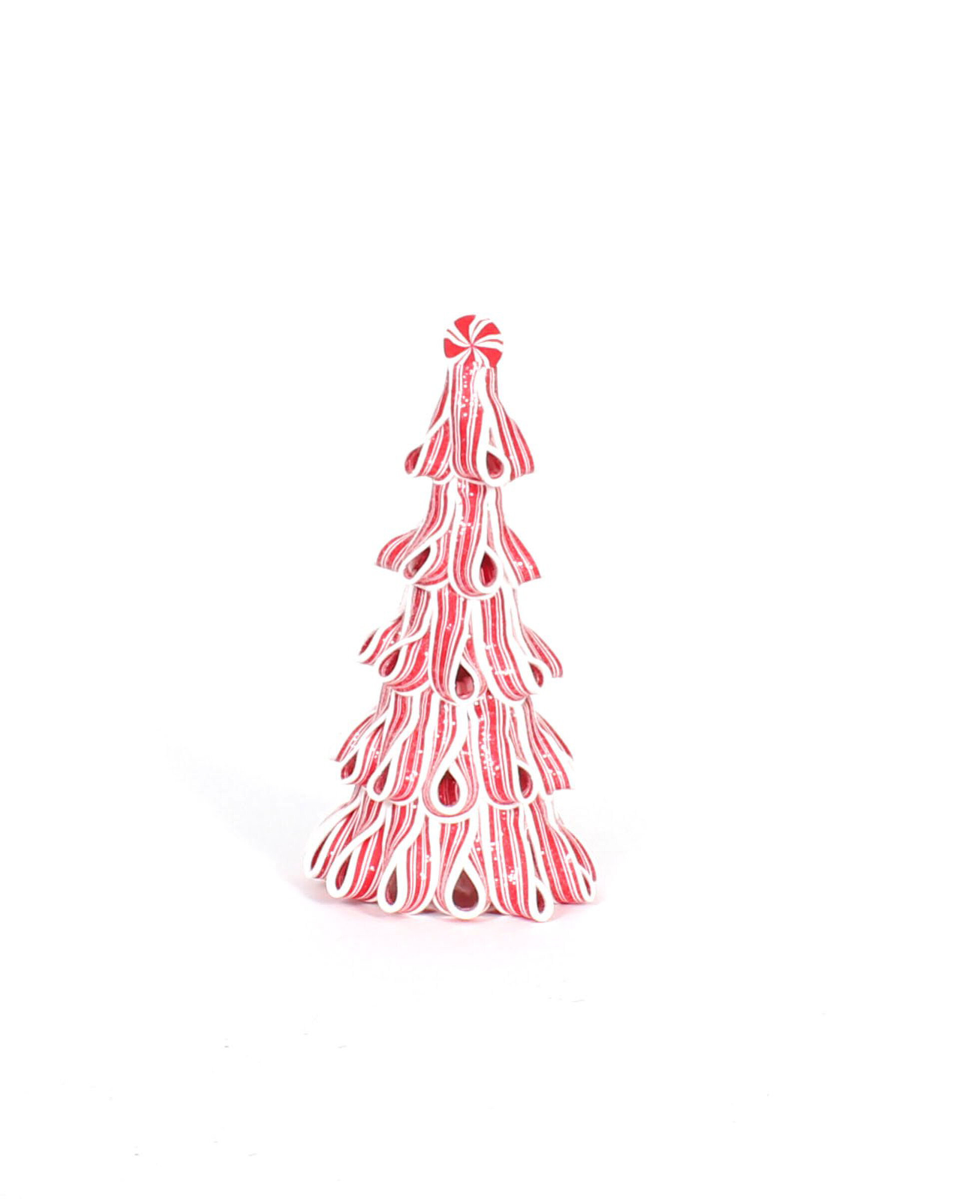 The Holiday Aisle Candy Cane Tabletop Christmas Tree Reviews Wayfair